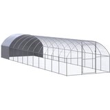Vanjski kokošinjac 3 x 12 x 2 m od pocinčanog čelika | shoptok.hr