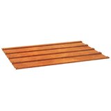 Krovni paneli 12 kom boja hrđe 60 x 44 cm od čelika COR-TEN | Eponuda.ba
