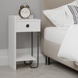  Noćni Ormarić Sirius 32x61x30cm Bijeli | Eponuda.ba