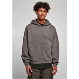Urban Classics Plus Size Organic dark shadow with a zippered hood from the 90s | Shoptok.si