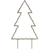 vidaXL Božična svetlobna dekoracija s konicami drevo 80 LED 60 cm, (20886967) | Shoptok.si
