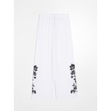 Sinsay Loose fit wide leg hlače s mješavinom viskoze i lana | shoptok.hr