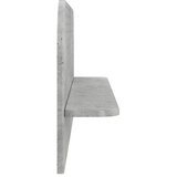  Zidna polica 2 kom. Betonska siva 102 x 13 5 x 37 5 cm - Betonska siva 102 cm | shoptok.hr