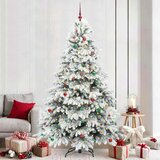 vidaXL Umjetno božićno drvce s stalakom Zelena 240 cm PE i PVC | shoptok.hr
