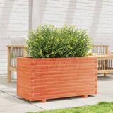  Vrtna sadilica voštano smeđe boje 90x40x49,5 cm od borovine | shoptok.hr