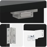 Kabinet za mete ZWOLLE Crna 52,5 x 10,5 x 57,5 cm | shoptok.hr