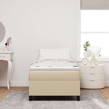 Kutna Krevetna Podloga s Madracem Bež 90x190 cm Kordura Tkanina | shoptok.hr