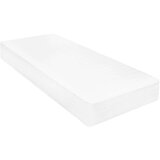  Dnevni ležaj s madracem 90 x 200 cm bijeli od masivne borovine | shoptok.hr