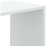 vidaXL Knjižna omara bela 102x32x102 cm inženirski les | Shoptok.si