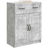  Strani šal Betonsko siva 66 x 34,5 x 87 cm Inženirski les, (5000217678) | Shoptok.si