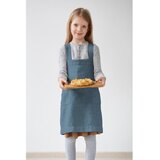 Linen Tales Moder otroški lanen predpasnik Pinafore, 60 x 34 cm Cene