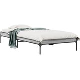  Okvir za krevet boja hrasta 100x200cm konstruirano drvo i metal | shoptok.hr