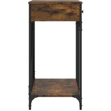  Konzolni stol boja hrasta 100x39x78,5 cm od konstruiranog drva | Shoptok.si