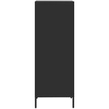 vidaXL Visoka omara črna 35x39x103,5 cm jeklo | Shoptok.si