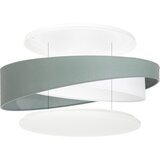  BRILAGI-LED Plafonska LED svetiljka VELVET TWIST LED/24W/230V 4000K prečnik 55 cm zelena/bela | Eponuda.com