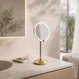 simplehuman Kozmetično ogledalo z lučjo/povečevalno (5x povečava) ø 12 cm – | Shoptok.si