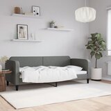 The Living Store Raztegljiva postelja temno siva 80x200 cm blago - Raztegljiv Kavč, (21659795) | Shoptok.si