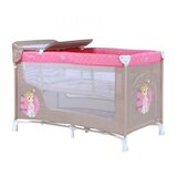 Lorelli Bertoni Prenosivi Krevetac Baby Nanny 2 Nivoa Beige&Rose Princess | ePonuda.com
