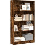  Regal za knjige boja hrasta 80x24x143 cm od konstruiranog drva | shoptok.hr