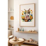 WALLXPERT Arteastermodel31-3348 Višenamenska Dekorativna Slika u Ram | Eponuda.com