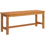  Vrtna klupa 110 x 35 x 45 cm od masivnog bagremovog drva | shoptok.hr