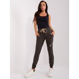 RELEVANCE Sweatpants-RV-DR-8544.14P-dark khaki | Shoptok.si