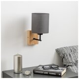  Brilagi - Zidna lampa NUBILA WOOD 1xE27/25W/230V hrast/antracit | Eponuda.com