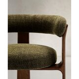 Kave Home Kaki zelen in rjav jedilni stol iz masivnega jesena Granite – | Shoptok.si