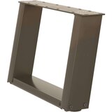  Noge kavne mize v obliki črke U 2 kosa Naravno jeklo, (21828680) | Shoptok.si