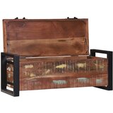 vidaXL Shrambne škatle Večbarvna Trden predelan les 80 x 30 x 30 cm | Shoptok.si