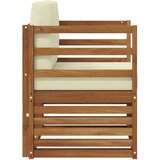  Set vanjskih sofa s jastukom Prirodna 67 x 63 x 73 cm | shoptok.hr