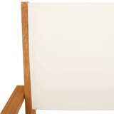  3-dijelni bistro set od tkanine i masivnog drva krem bijelim | shoptok.hr