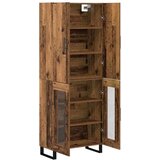  Visok predalnik 2 pcs Star les Inženirski les in steklo, (5000107993) | Shoptok.si