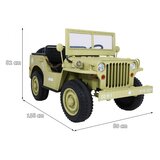 Retro Military Vehicle 4x4 Sand | shoptok.hr