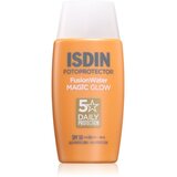 ISDIN Fotoprotector FusionWater Magic Glow lahki zaščitni fluid SPF 50 50 ml Cene