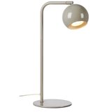 Markslöjd Sivo-bež namizna svetilka s kovinskim senčilom (višina 39,5 cm) Pop – Cene