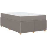 Krevetna konstrukcija Sivo-smeđa 120 x 190 cm tkanina | shoptok.hr