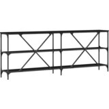  Konzolna stolica Crni hrast 200 x 30 x 75 cm Konstruirano drvo | Eponuda.ba