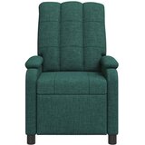  Fotelja s nagibom Tamnozelena Tkanina | shoptok.hr