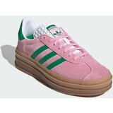 Adidas Niske tenisice 'Gazelle Bold' tamno zelena / prljavo roza | shoptok.hr