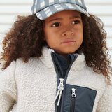 Liewood otroška topla jakna nolan sandy/dark blue | Shoptok.si