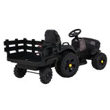  Traktor na akumulator s prikolicom Titanium - crni | shoptok.hr