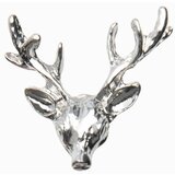 Ombre Metalowa odznaka jeleń - srebrny | Shoptok.si