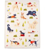 Rex London Bombažna kuhinjska krpa 70x50 cm Dog Park – Cene