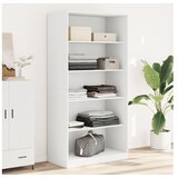 vidaXL Ormar bijeli 100 x 50 x 200 cm od konstruiranog drva | shoptok.hr