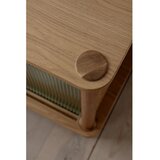 UMAGE Vitrina od punog hrasta s kliznim vratima u prirodnoj boji 135x73,5x48 cm Italic – | shoptok.hr
