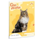 Ars Una Srčkani - Norveška mačka, črtasti zvezek za 1. razred, A/5 | Shoptok.si