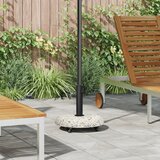 vidaXL Baza za parasol s kotačima za motke 37/42/52/58 mm Višebojna betonska | shoptok.hr