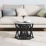  Ugolni bočni stol 3 pcs Siva Sonoma Inženjerska drva i čelik | shoptok.hr