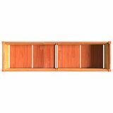  Vrtna sadilica voštano smeđe boje 180 x 50 x 50 cm od borovine | shoptok.hr